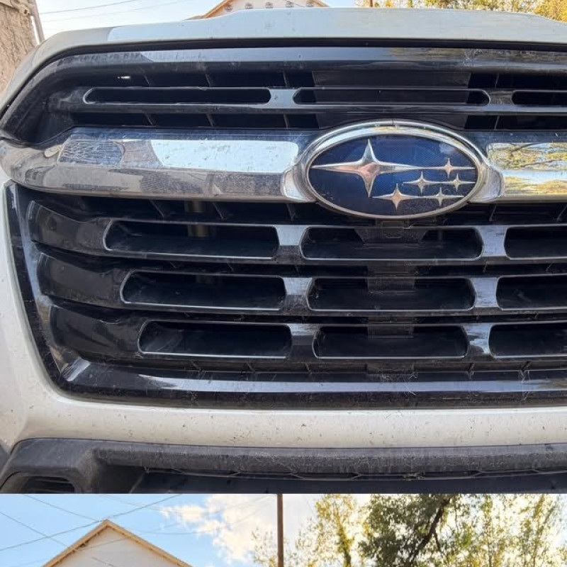 Before: Subaru Ascent: Front grille