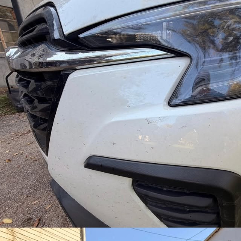 Before: Subaru Ascent: Headlight and bumper