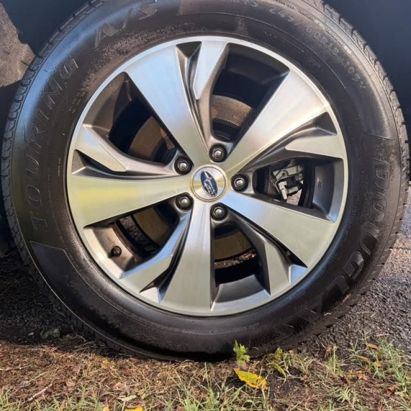 After: Subaru Ascent: Wheels and tires